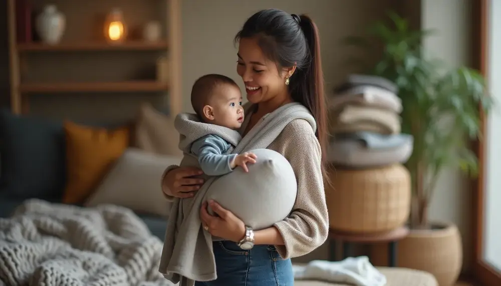 Baby im Tragetuch – Was Anziehen bei Unterschiedlichen Temperaturen?