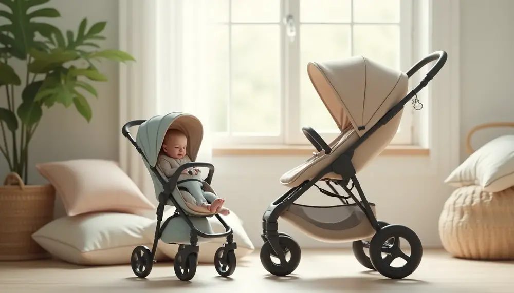 Baby Tragetuch oder Kinderwagen: Die Vor- und Nachteile im Überblick