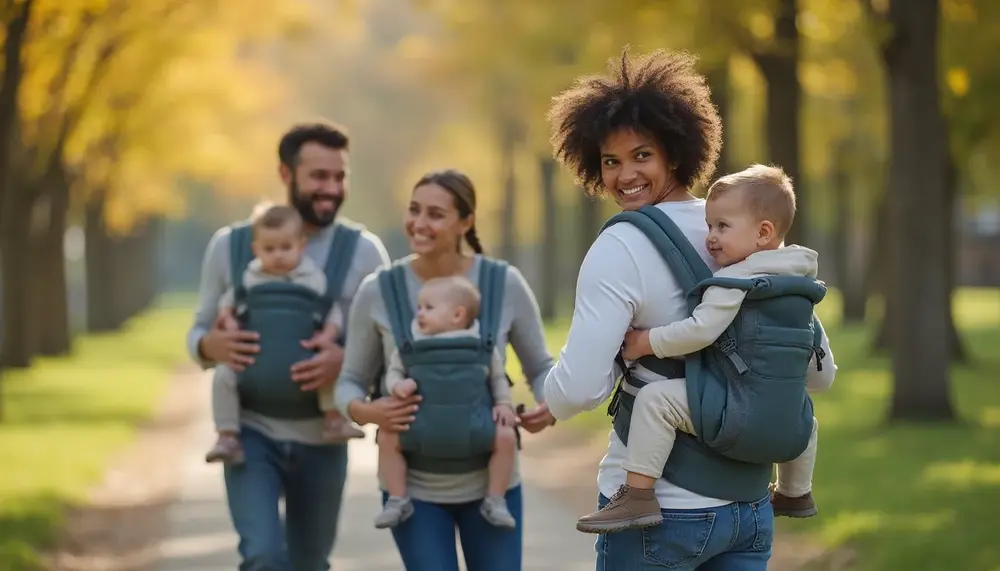 Babytrage Joie im Detail: Ergonomie und Komfort im Alltag