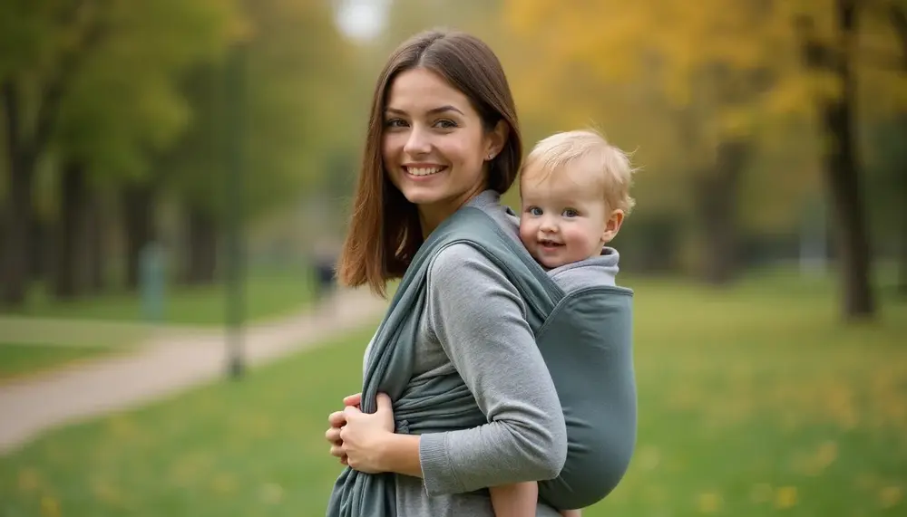 Das Tragetuch als Baby Rucksack: Anleitung und Vorteile