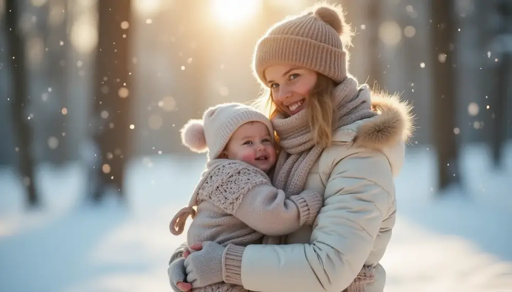 Die perfekte Baby Tragetuch Jacke für den Winter finden