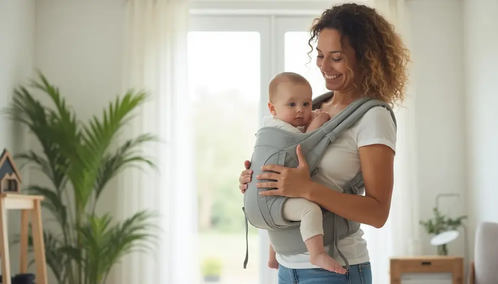 Entdecke die Babytrage Pakka: Leicht, kompakt und stylisch