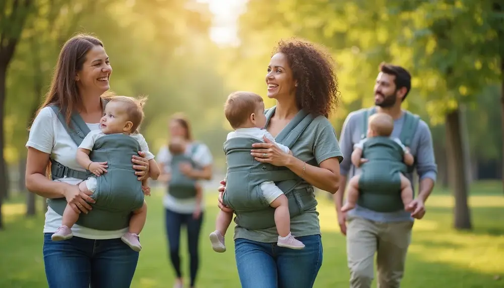 Ist eine Babytrage ungesund? Experten klären auf