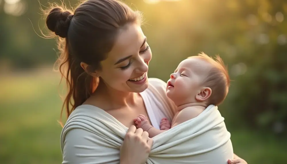 So trägst du dein Baby liegend im Tragetuch: Anleitung für Eltern
