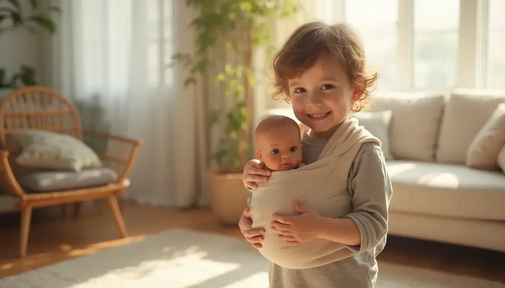 Tragetuch Baby Puppe: Perfekte Vorbereitung für Geschwisterkinder