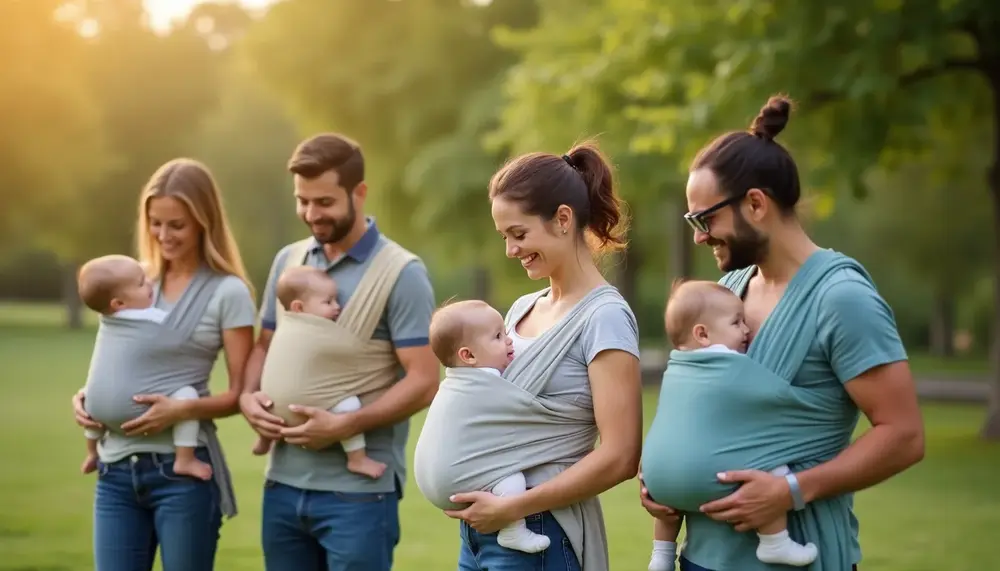 Warum das Tragetuch Baby auf Instagram so im Trend liegt