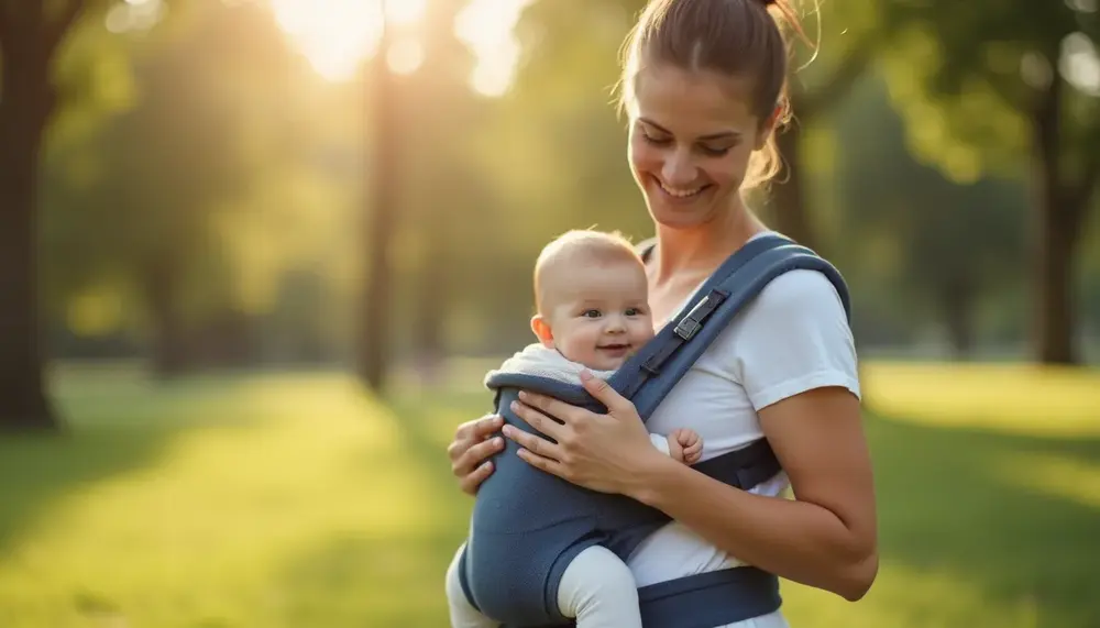 Warum die Babytrage Hüfttrage ideal für Eltern und Babys ist