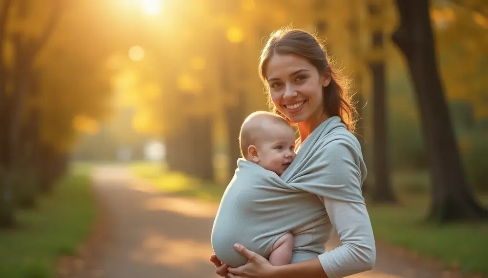 Warum ein Tragetuch für Babys bis 2 Jahre sinnvoll ist
